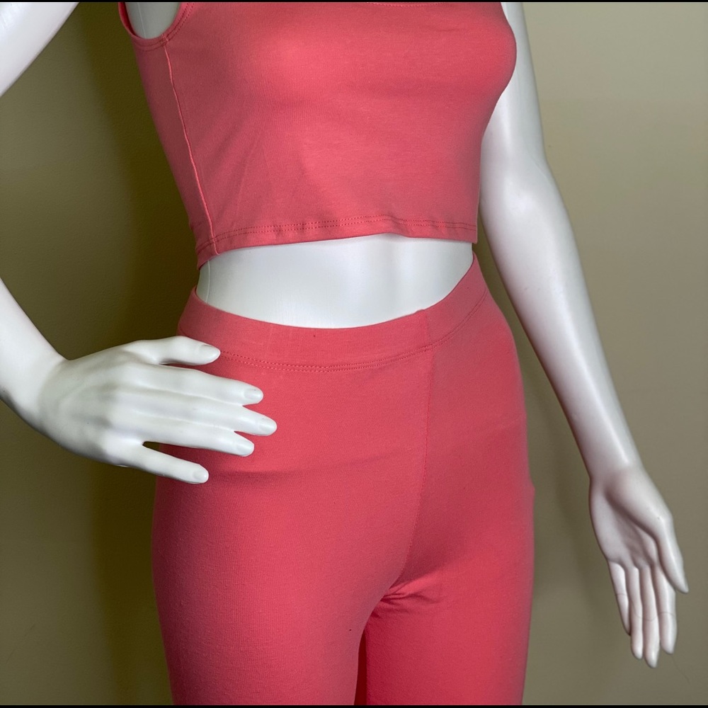 Biker short set (Peach) - Picture 2 of 8